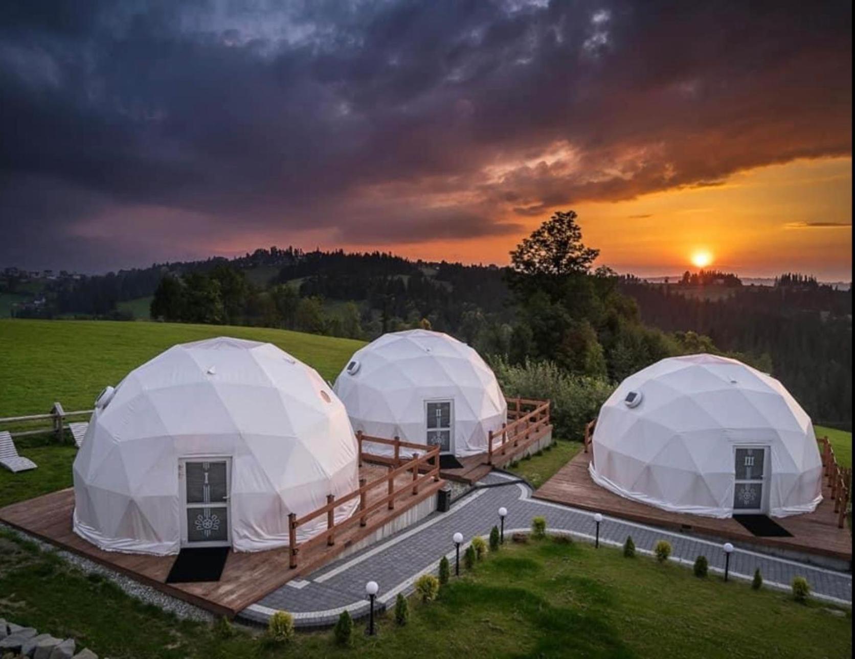 Campo de lujo Glamping Pasieka Namiot Glamp Bukowina Tatrzanska - W Gorach Groń